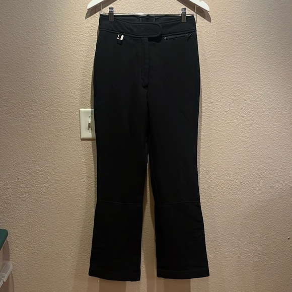 FERA Women’s Wool Blend Black Ski Snowboarding Pants Size 10L or 28” Waist - Picture 1 of 14